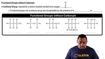 Non-Carbonyl Functional Groups