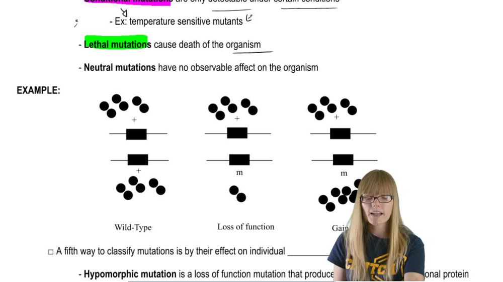 Mutations and Phenotypes