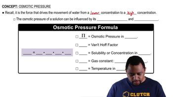 Osmotic Pressure Concept 1