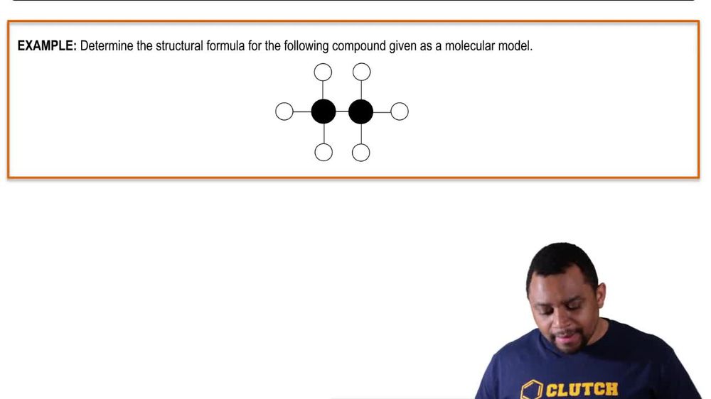 Molecular Models Example 1