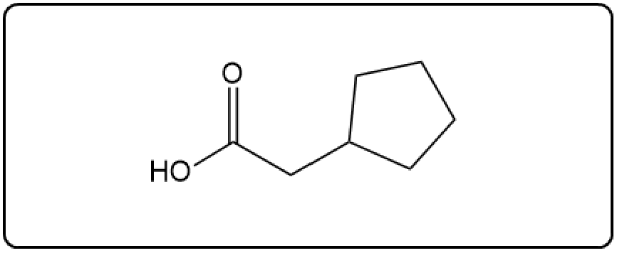 Final product of amide hydrolysis, a carboxylic acid.