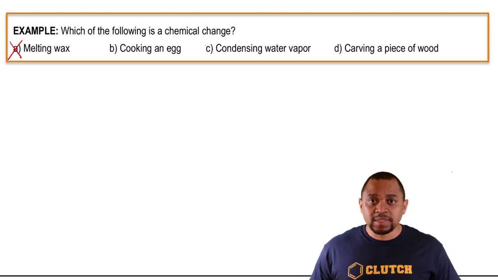 Physical & Chemical Changes Example 2