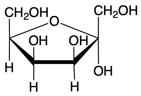 Cyclic structure of a monosaccharide, question about ⍺ or β isomer.