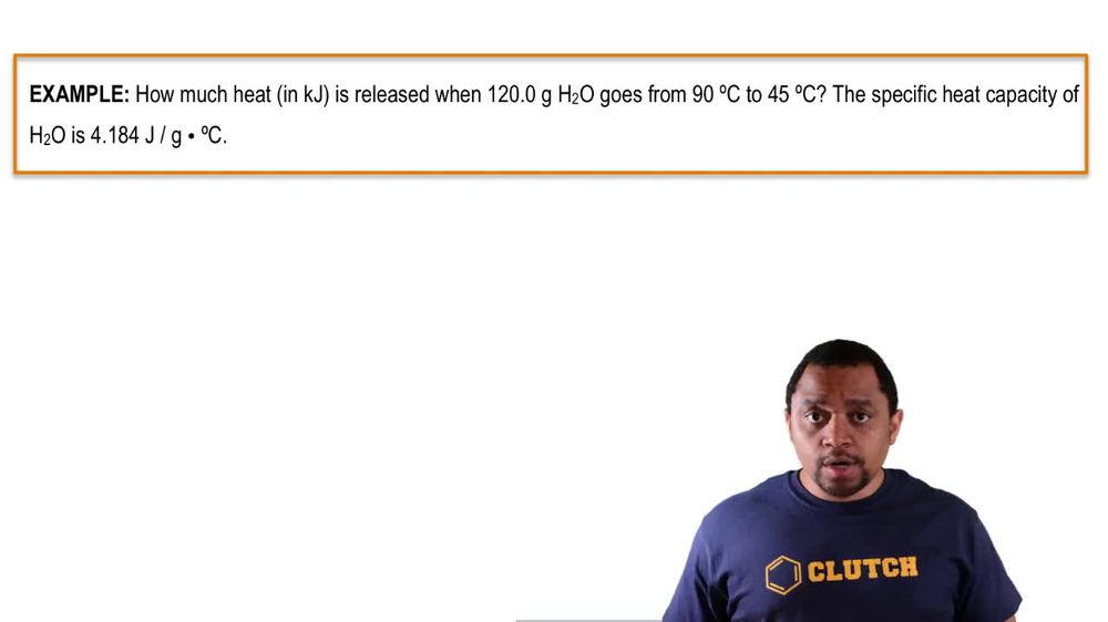 Heat Capacity Example 3