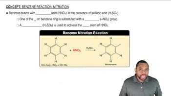 Benzene Reaction: Nitration Concept 1