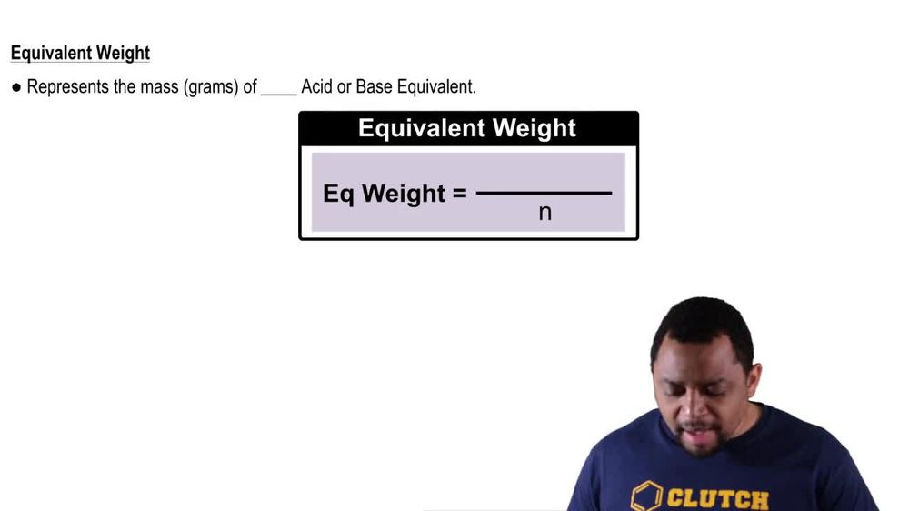 Acid-Base Equivalents Concept 3