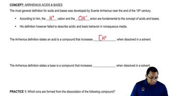Arrhenius Acids & Bases Concept 1
