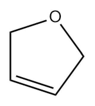 Chemical structure illustrating functional groups for organic chemistry topic.