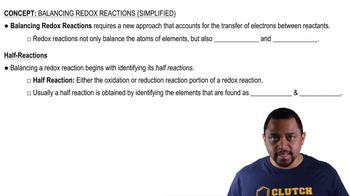Balancing Redox Reactions (Simplified) Concept 1