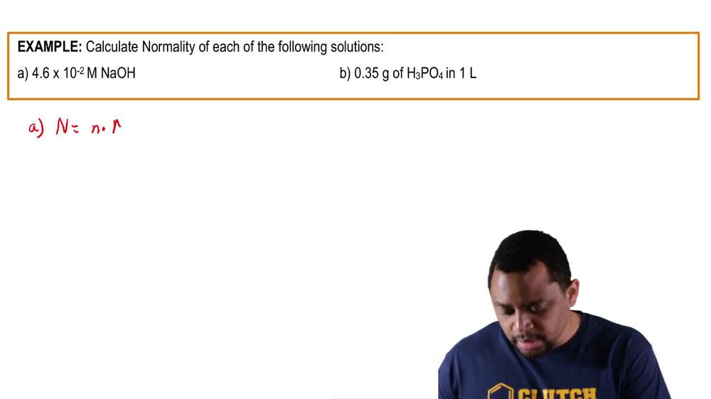 Acid-Base Equivalents Example 3
