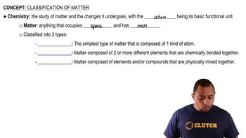 Classification of Matter