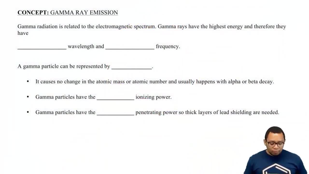 Gamma Emission Concept 1