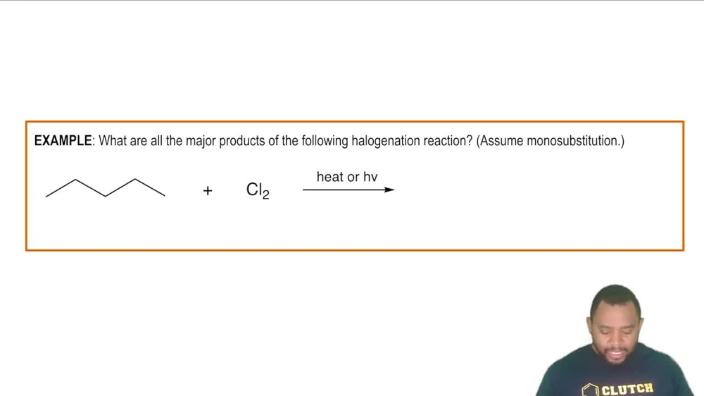 Alkane Reactions Example 1