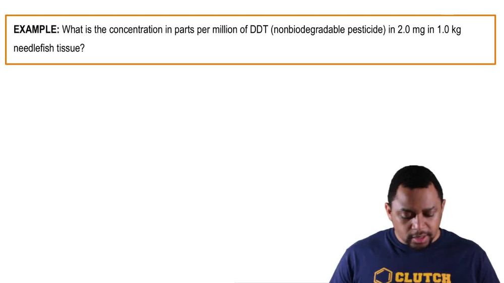 Parts per Million (ppm) Example 1