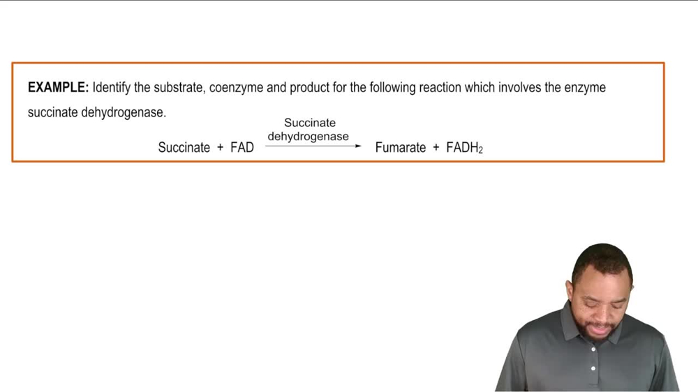 Intro to Coenzymes Example 1