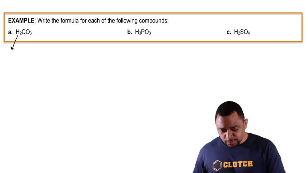 Naming Acids Example 2