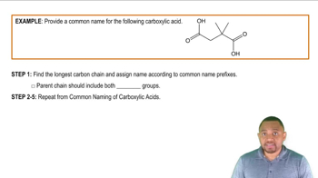 Naming Dicarboxylic Acids Example 3