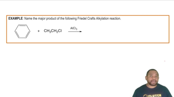 Friedel Craft Alkylation Example 2