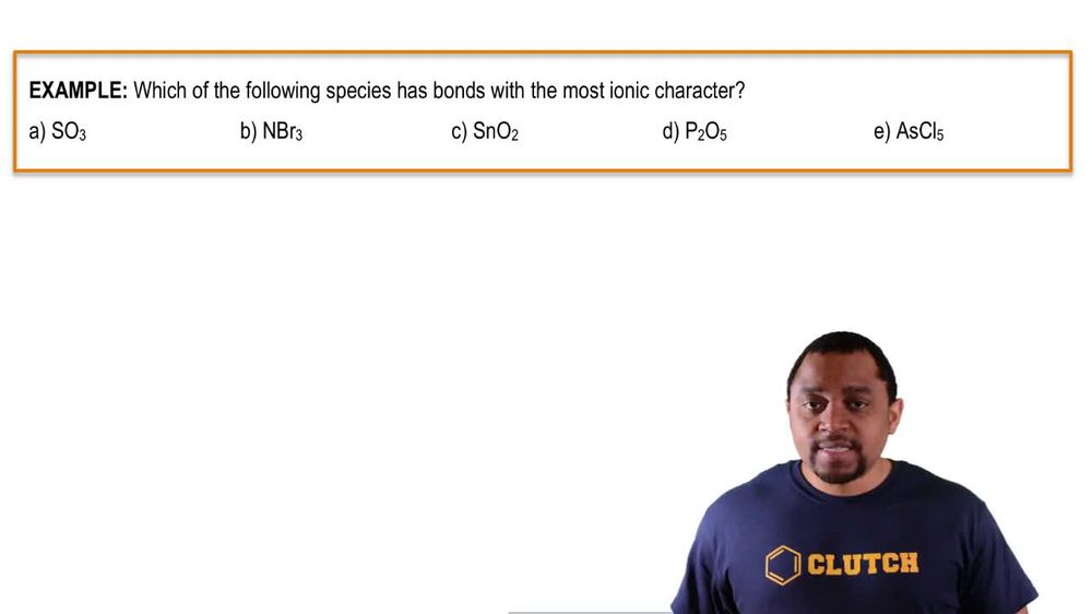 Ionic Bonding Example 1