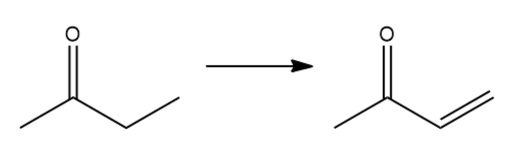 Chemical reaction diagram illustrating enzyme classification in Chapter 19 of the gob course.