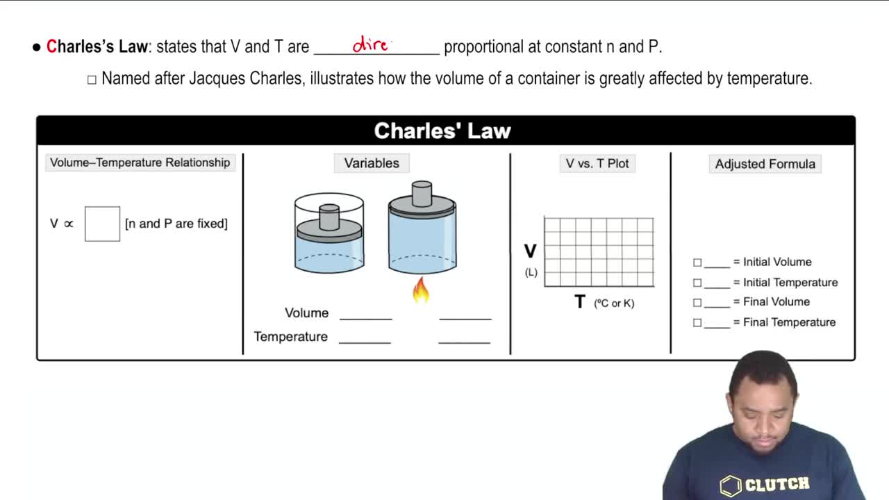 Chemistry Gas Laws Concept 5