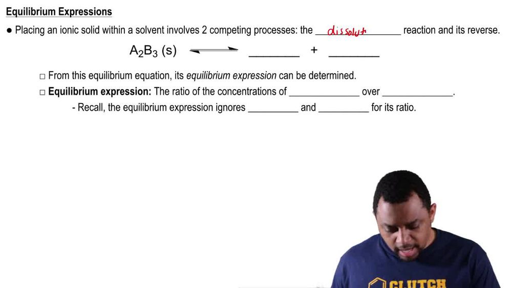 Solubility Product Constant (Ksp) Concept 2