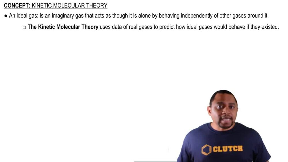 Kinetic Molecular Theory Concept 1