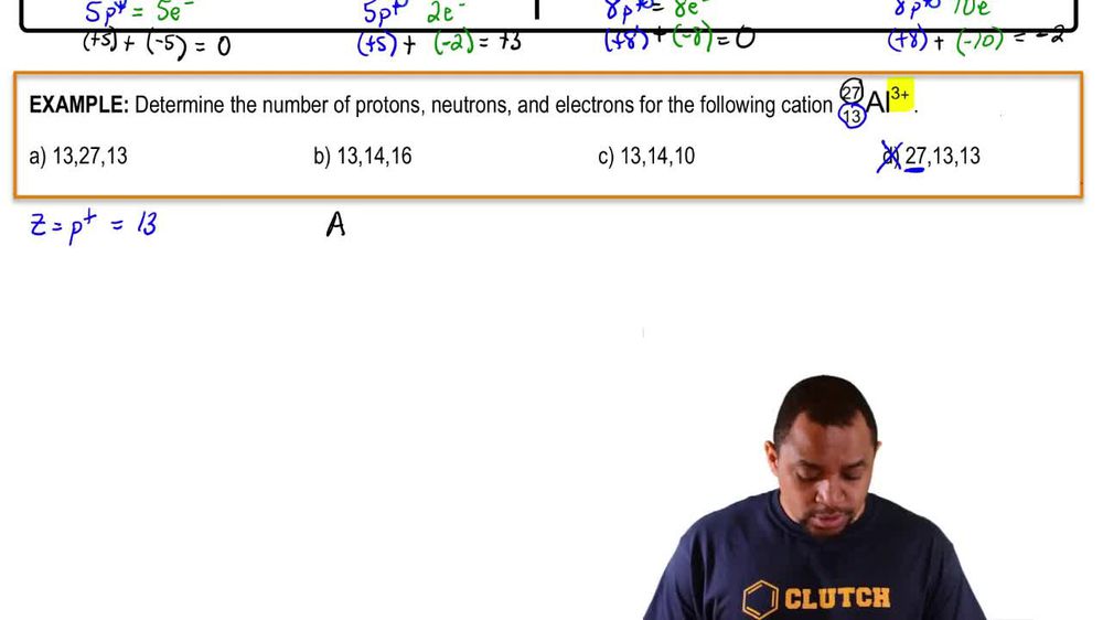 Ions (Simplified) Example 1