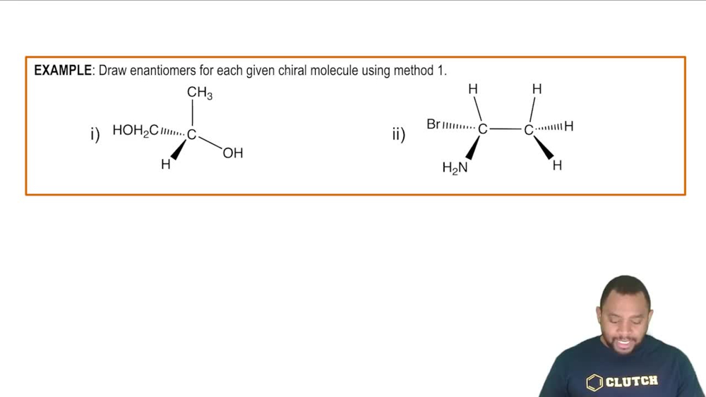 Drawing Enantiomers Example 2