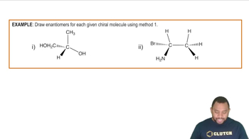 Drawing Enantiomers Example 2