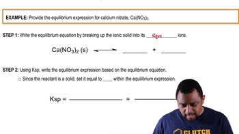 Solubility Product Constant (Ksp) Example 2