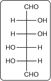 Fischer projection of yet another enantiomer of D-mannose.