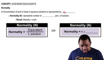Acid-Base Equivalents Concept 4