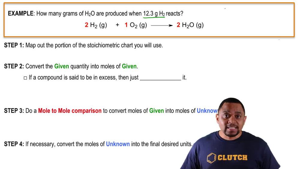 Stoichiometry Example 1