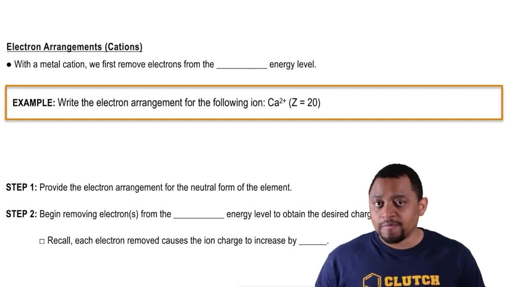 Ions and the Octet Rule (Simplified) Example 3