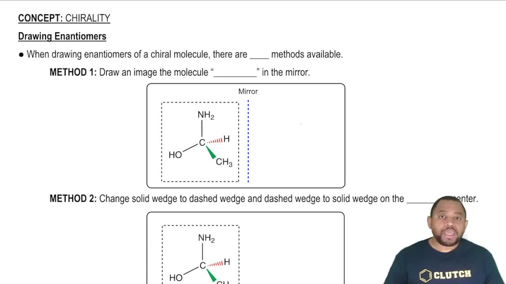Drawing Enantiomers Concept 2