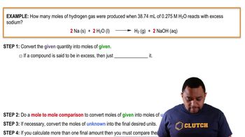Solution Stoichiometry Example 1