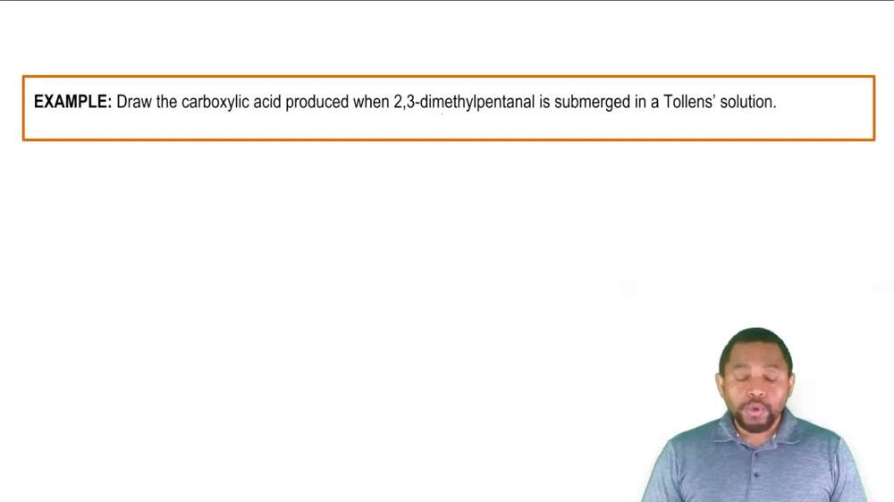Tollens' Test Example 2