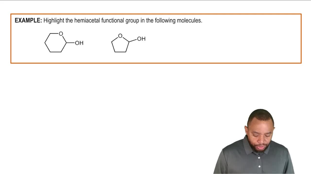 Cyclic Hemiacetals Example 1