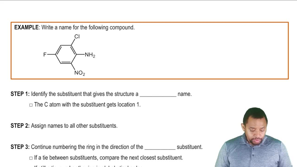 Naming Polysubstituted Benzene Example 4