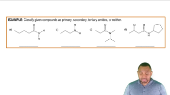 Intro to Amides Example 1