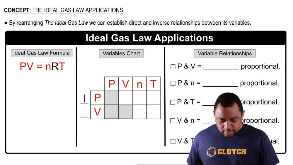 The Ideal Gas Law Applications