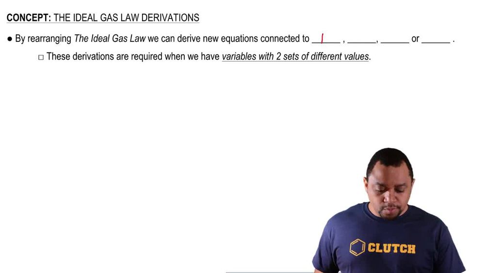 The Ideal Gas Law Derivations