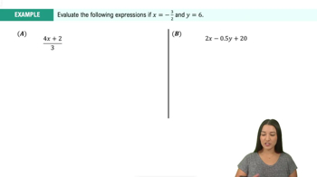 Evaluating Expressions Example 3