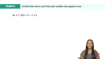 Like Terms Example 2