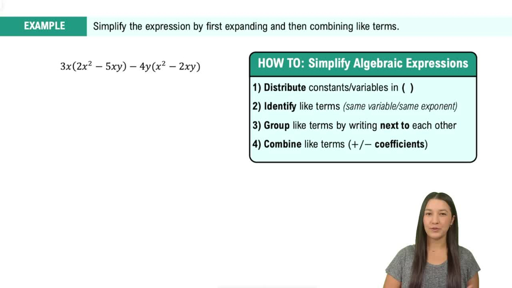 Simplify Expressions Example 4