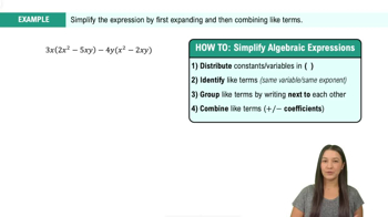 Simplify Expressions Example 4