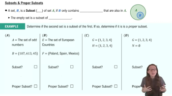Subsets