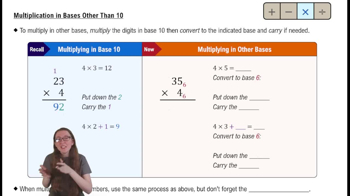 Multiplication in Bases Other than 10