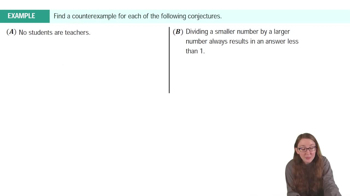 Counterexamples and Limitations to Inductive Reasoning Example 4